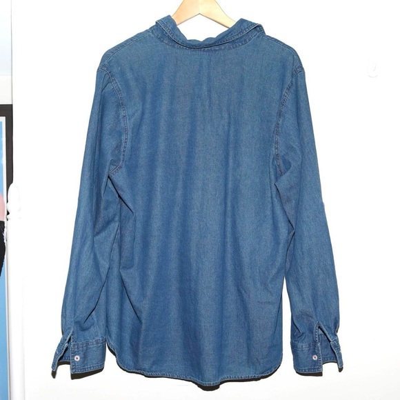 Embroidered Denim Shirt - Picture 7 of 8